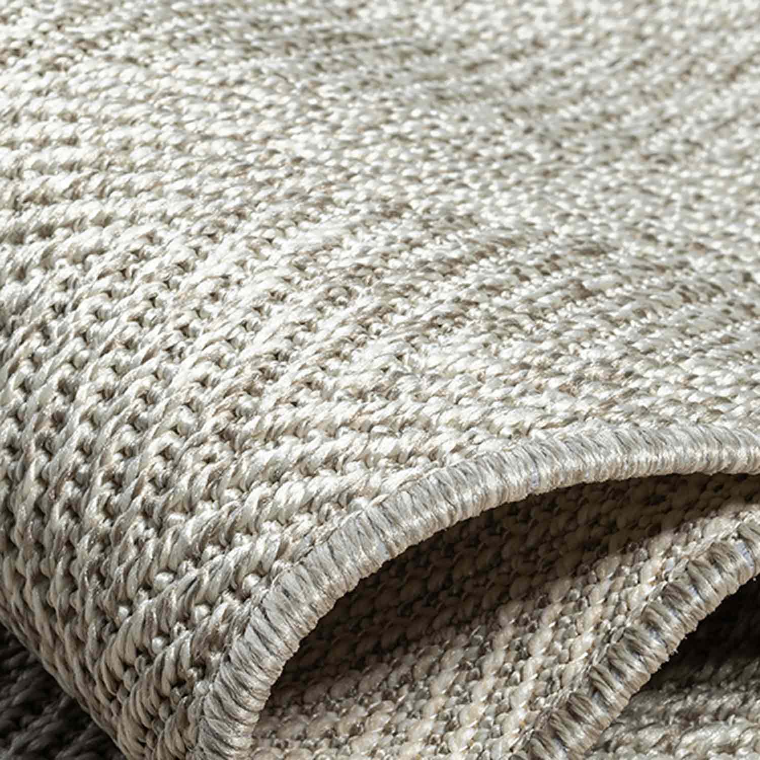 Düz Açık Gri Kılçık Desenli Modern Halı-Pera Halı