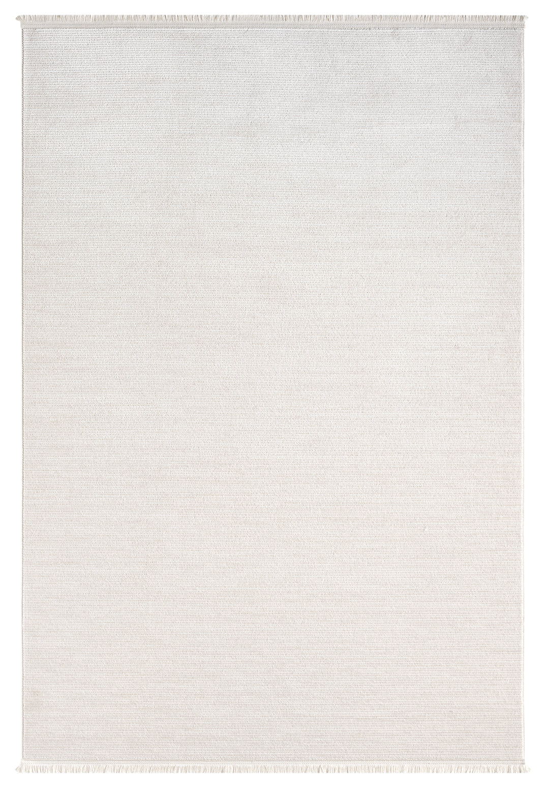 Düz Krem Yatay Çizgili Modern Halı-Pera Halı