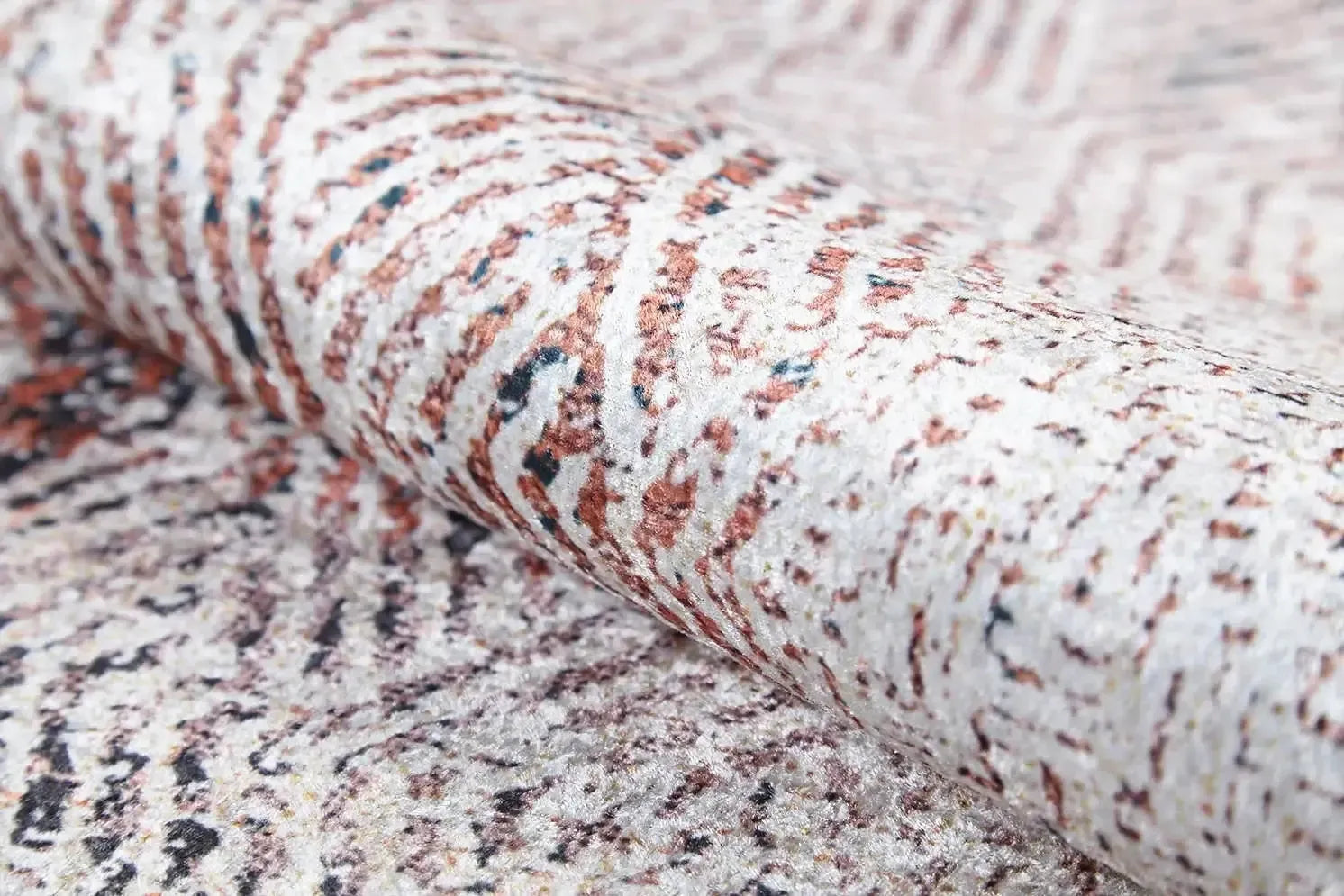 Eskitme Desenli Vintage Şönil Halı-Pera Halı