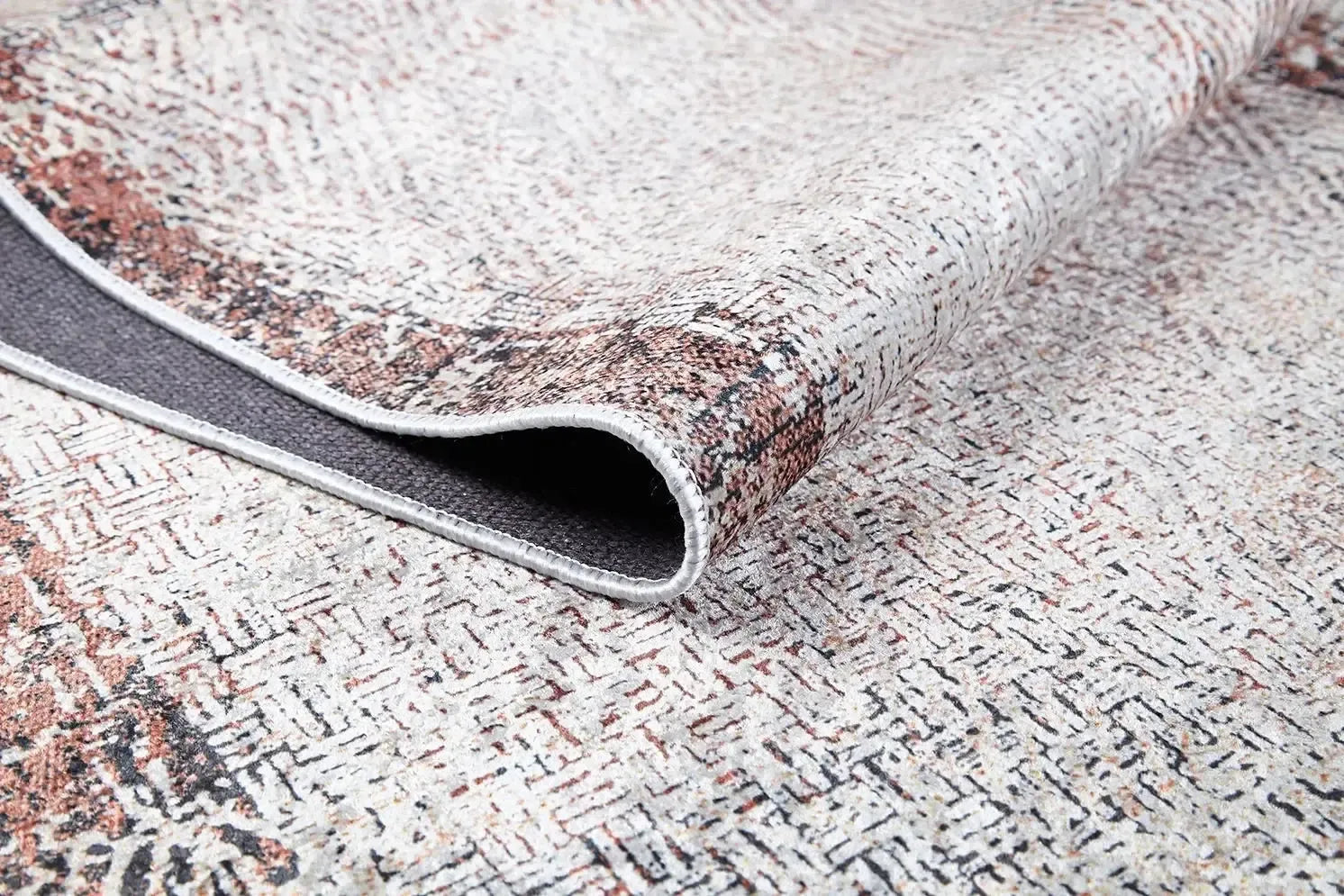 Eskitme Desenli Vintage Şönil Halı-Pera Halı