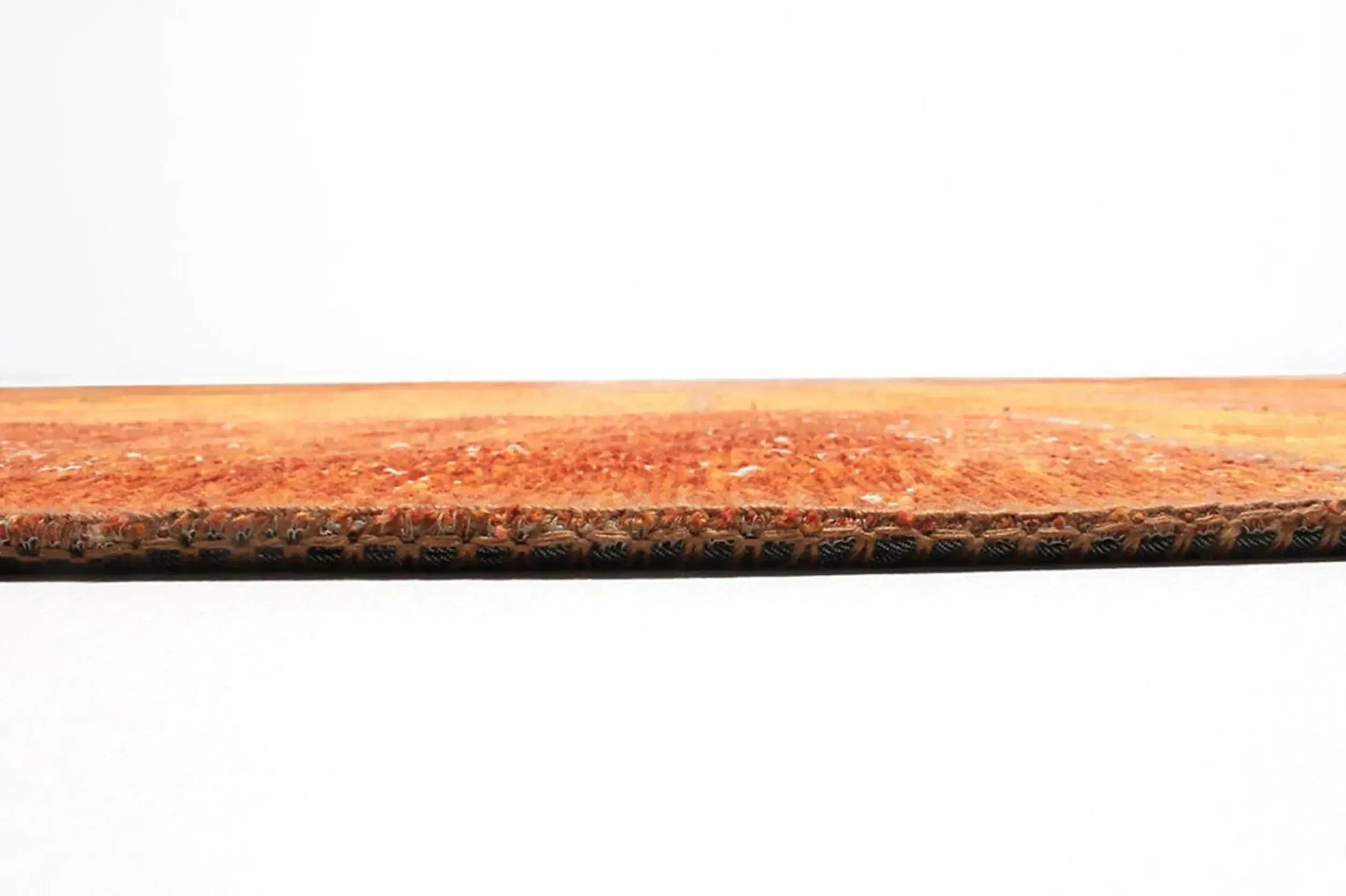 Eskitme Patchwork Turuncu Halı-Pera Halı