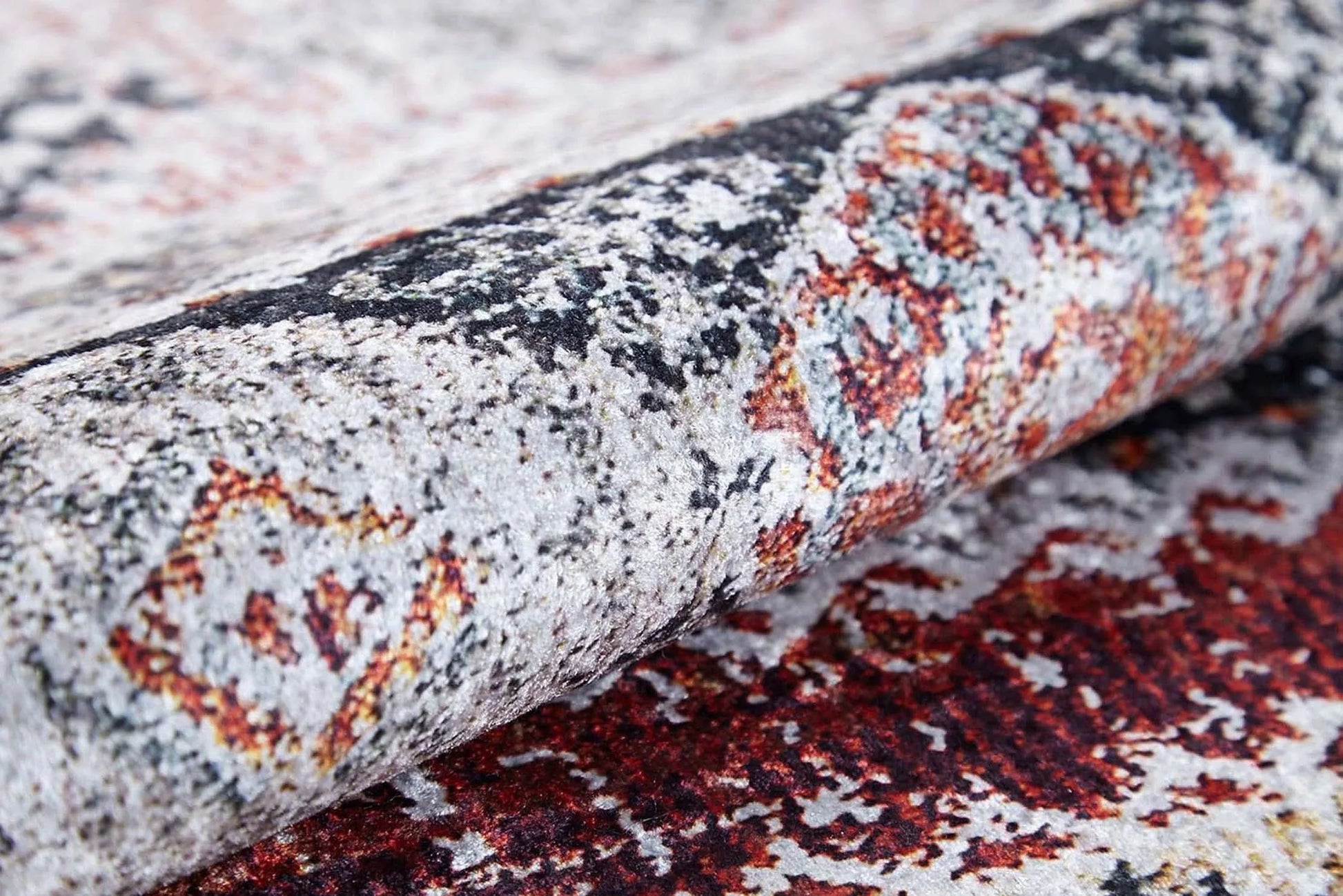 Etnik Desenli Bej Anadolu Halı-Pera Halı