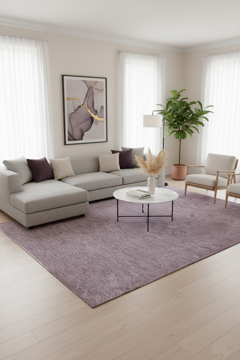 Flat-Woven Bohemian Rug