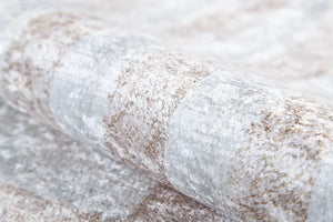 Geometrik Bej Krem Halı