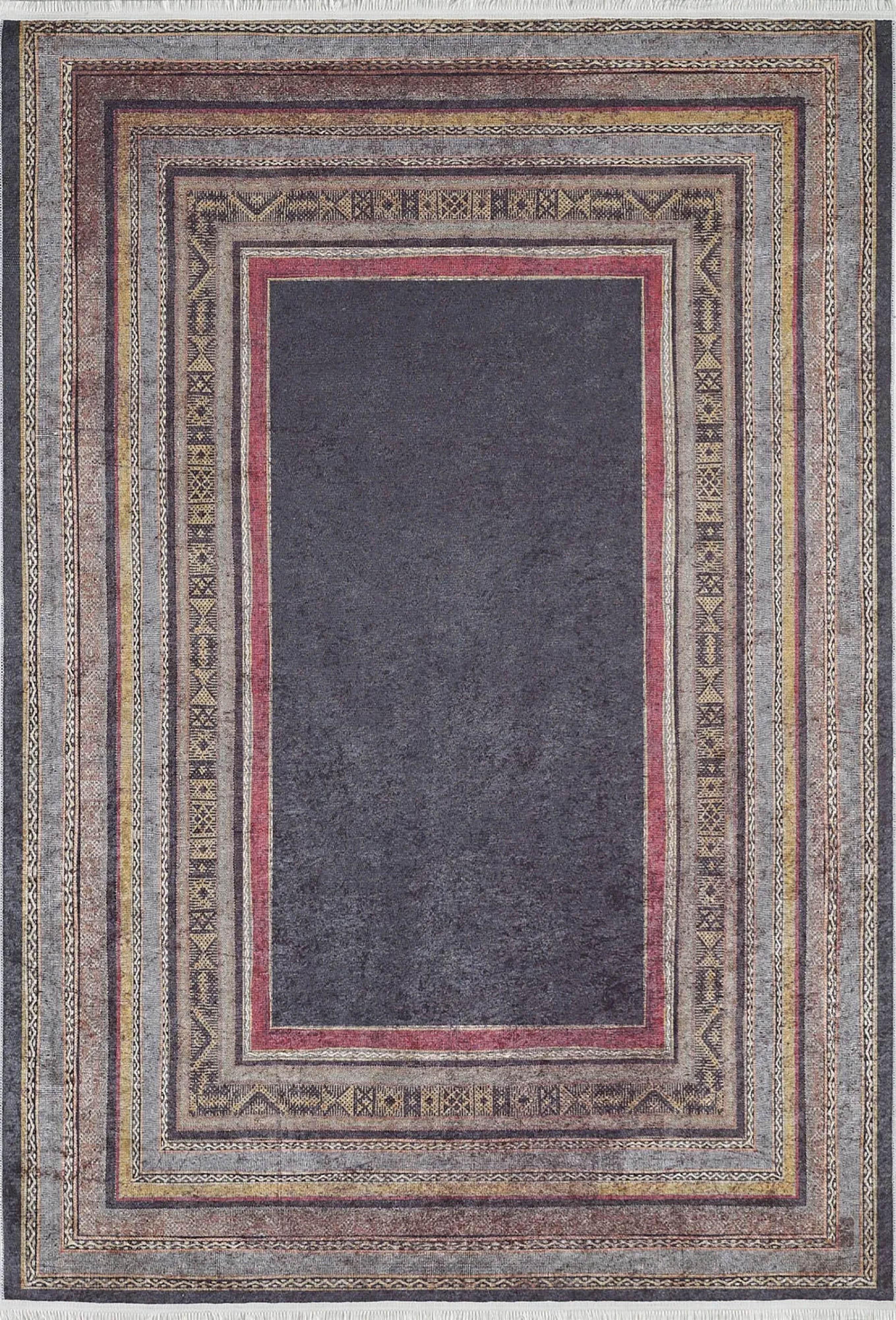 Geometrik Çok Renkli Bohem Tarzı Halı-Pera Halı