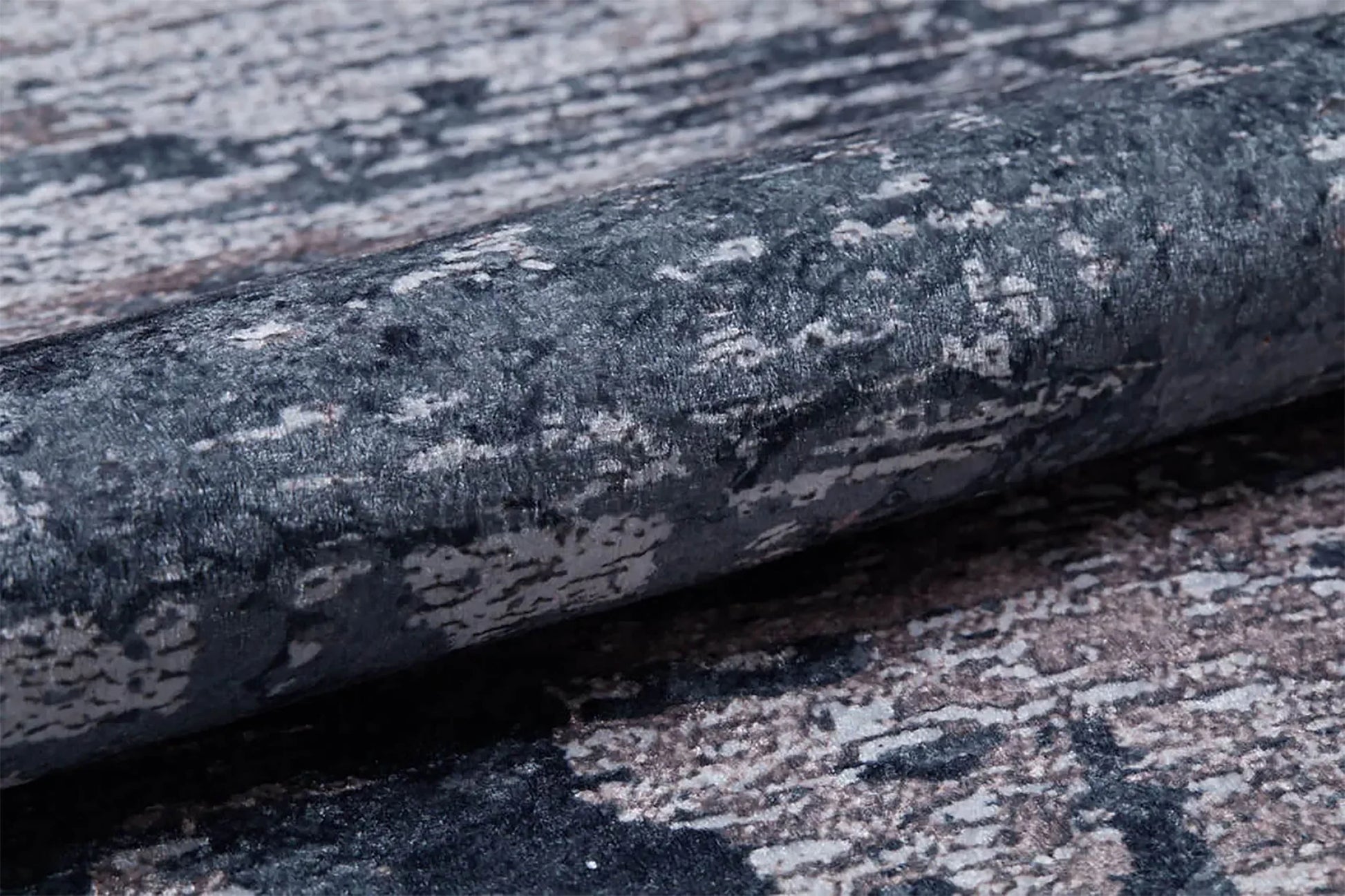 Gri Açık Pembe Modern Halı-Pera Halı