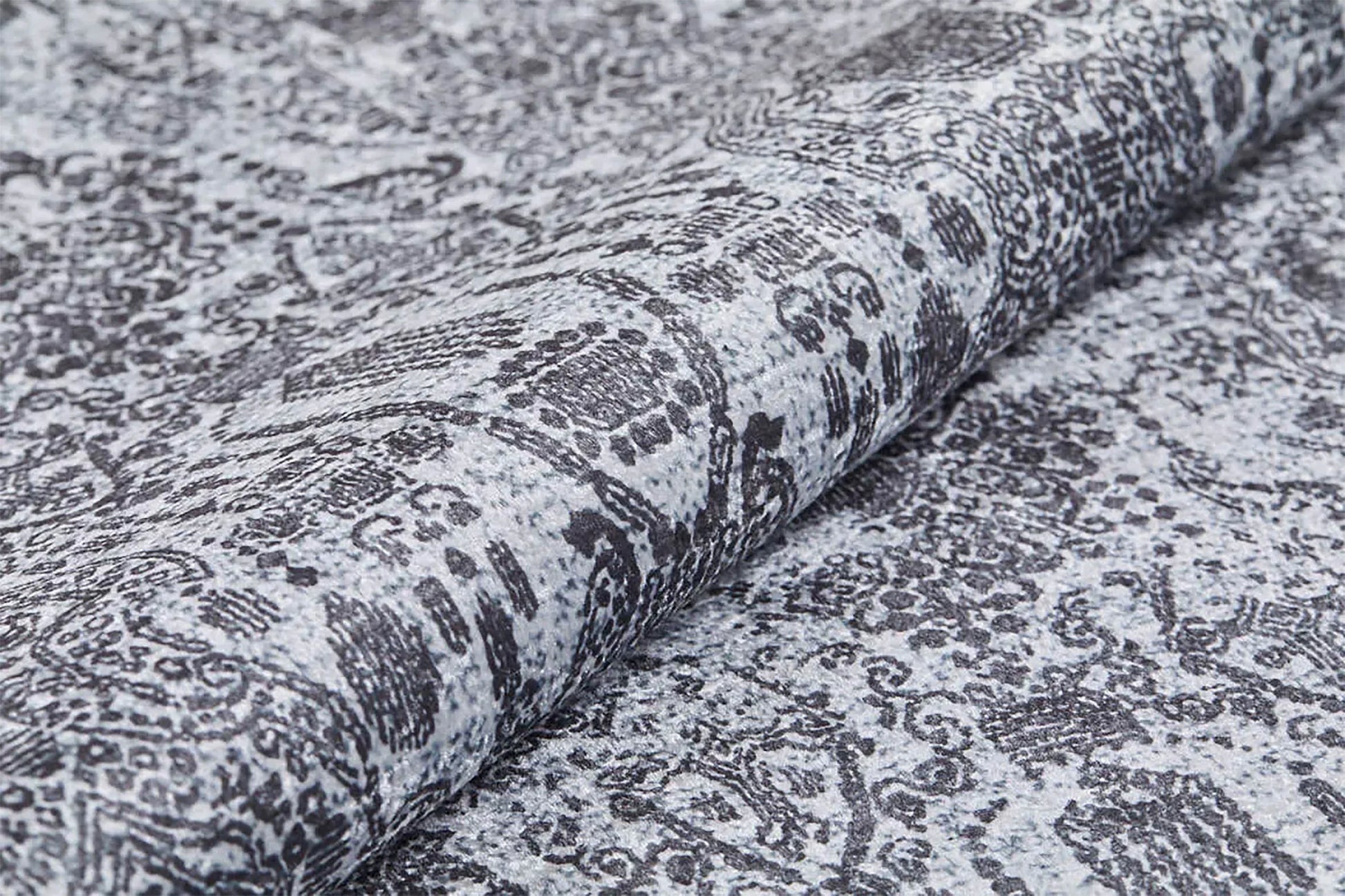 Gri Eskitme Klasik Halı-Pera Halı