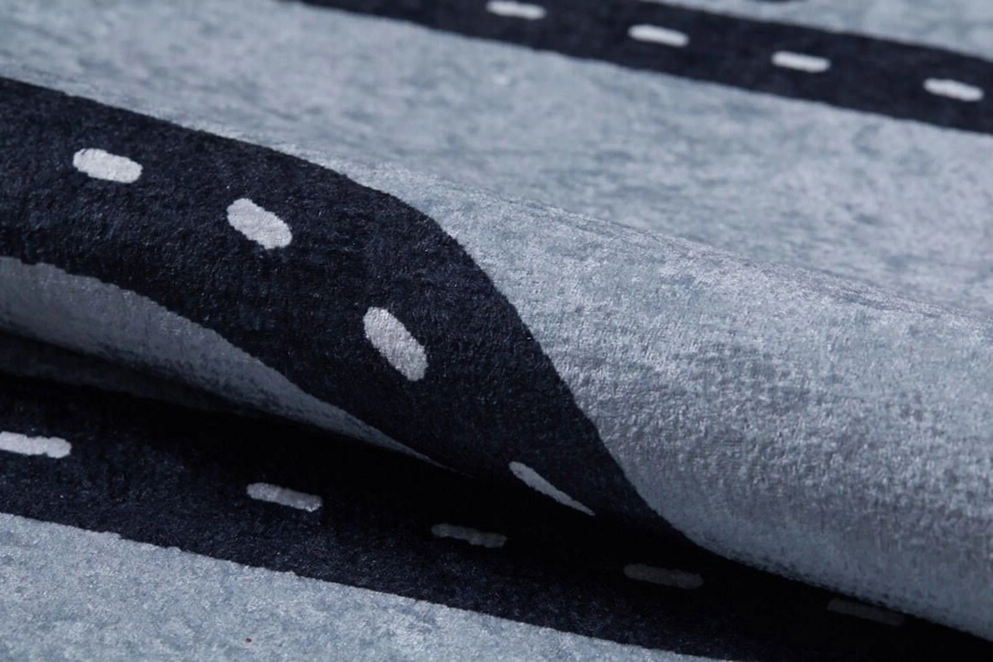 Gri Yol Haritası Desenli Çocuk Oyun Halısı-Pera Halı