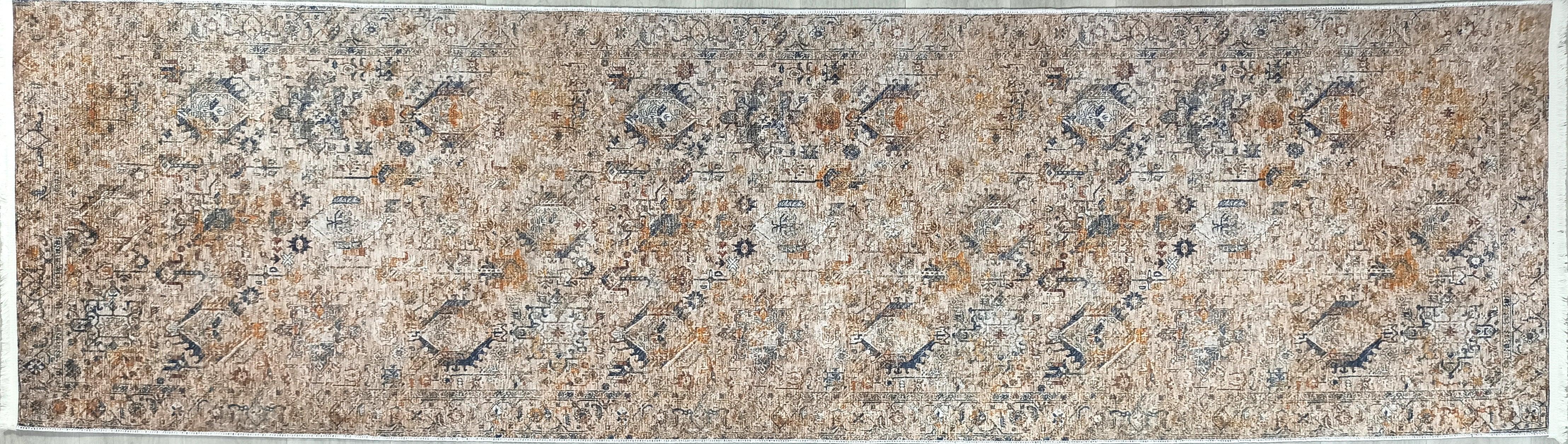 İran Kahverengi Bej Vintage Halı-Pera Halı