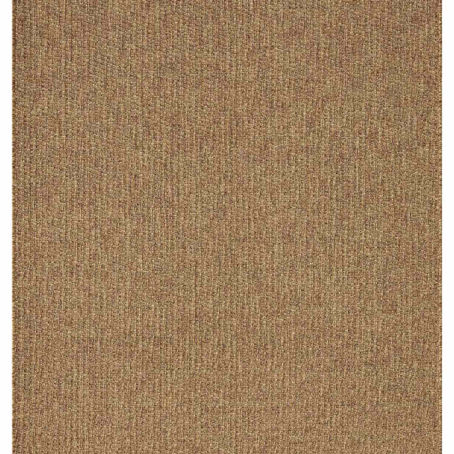 Kahve Toprak Tonlarında Hasır Dokulu Modern Halı-Pera Halı