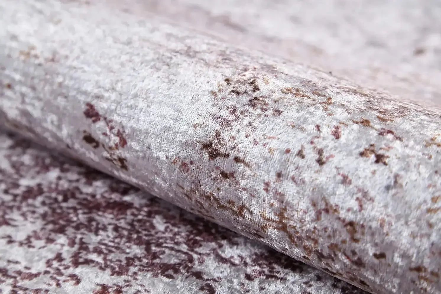 Kahverengi ve Bej Abstre Halı-Pera Halı