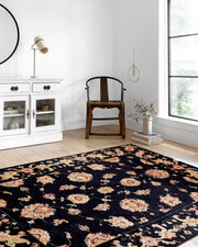 Karabağ Azerbaycan Siyah Halı-Pera Halı