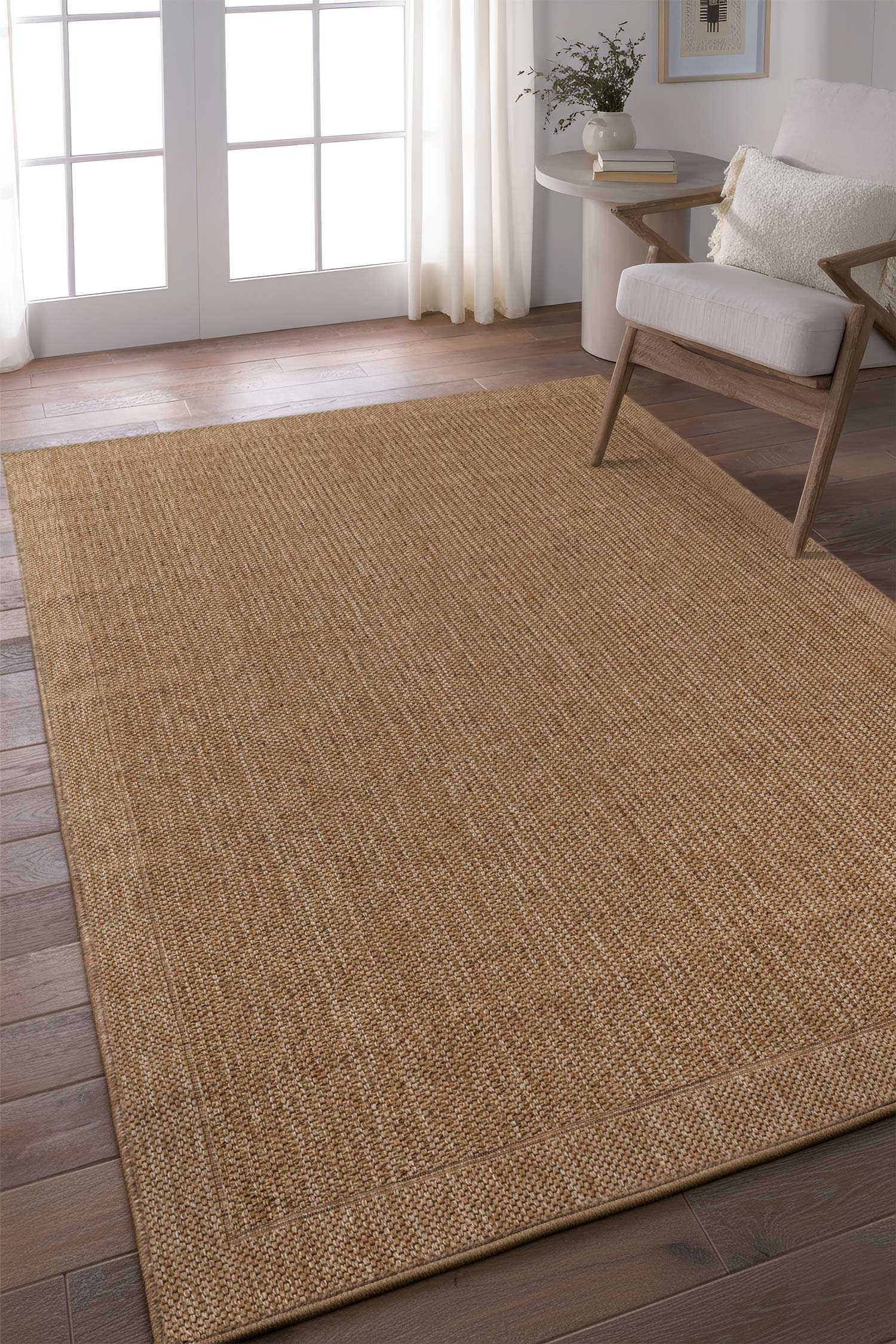 Karamel Kahve Sisal Halı