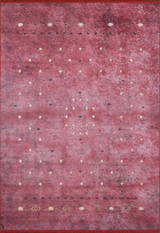 Kırmızı Kahverengi Uşak Desenli Kilim Halı