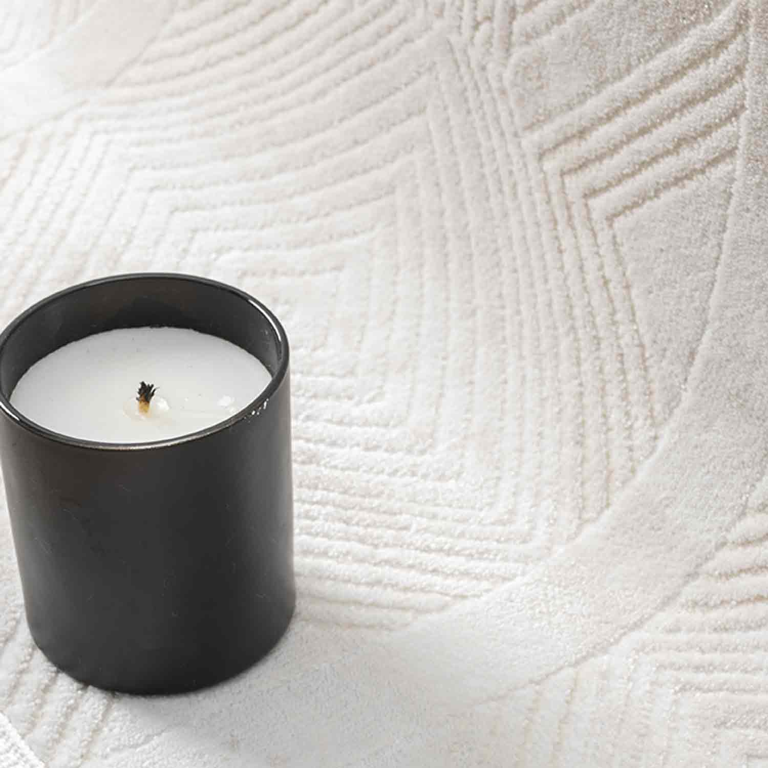 Krem Bej Geometrik Etnik Modern Halı-Pera Halı