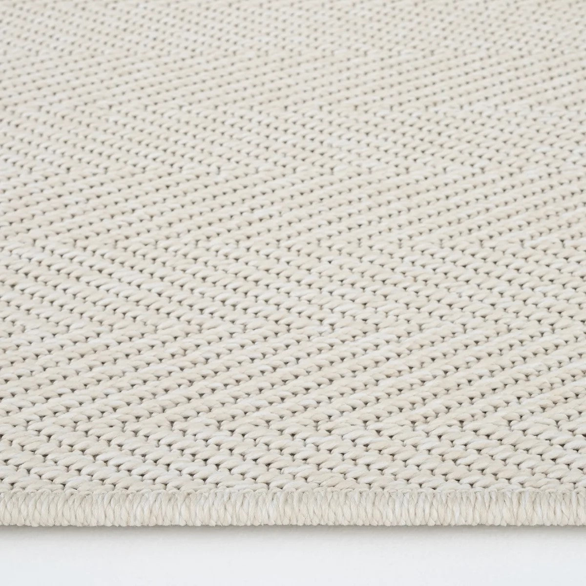 Krem Beyaz Kılçık Desenli Modern Halı-Pera Halı