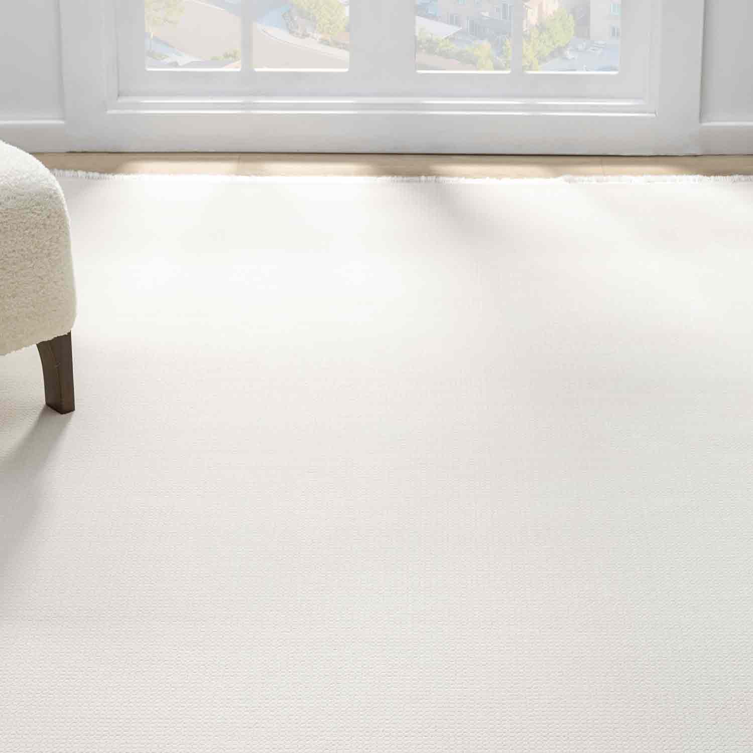 Krem Beyaz Sade Modern Halı-Pera Halı