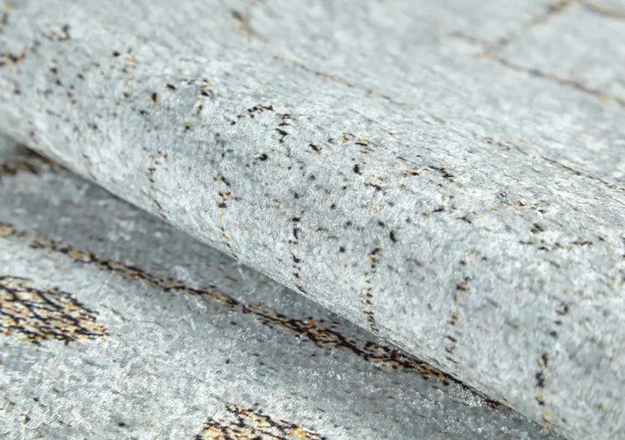 Krem Renkli Etnik Desenli Modern Kilim Halı-Pera Halı