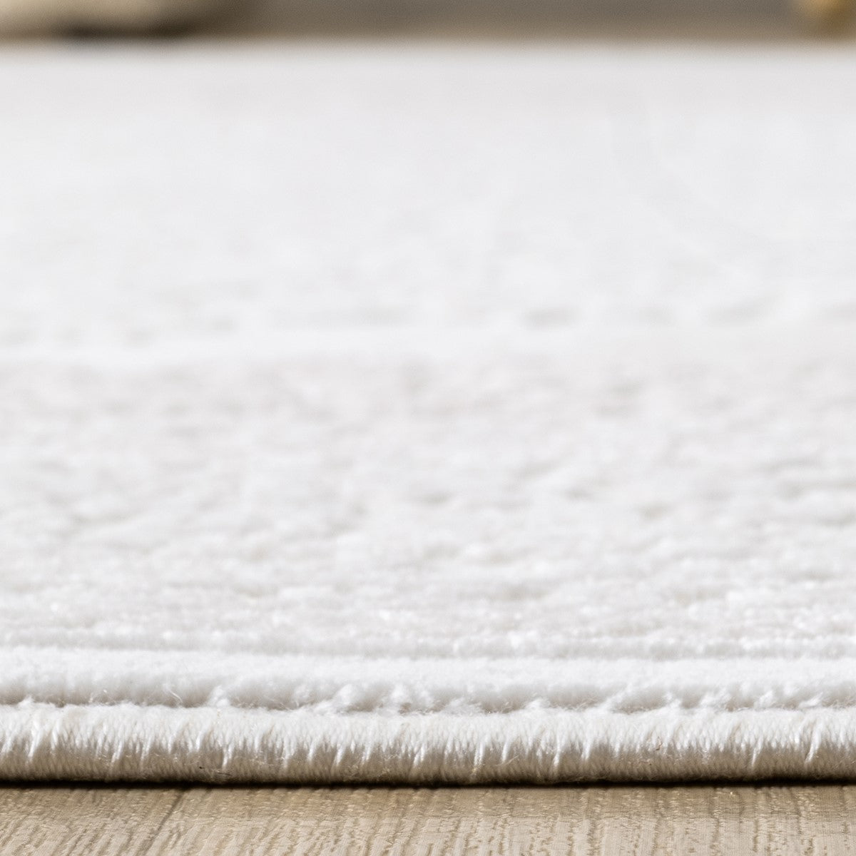 Lüks Krem Beyaz Medallion Halı-Pera Halı