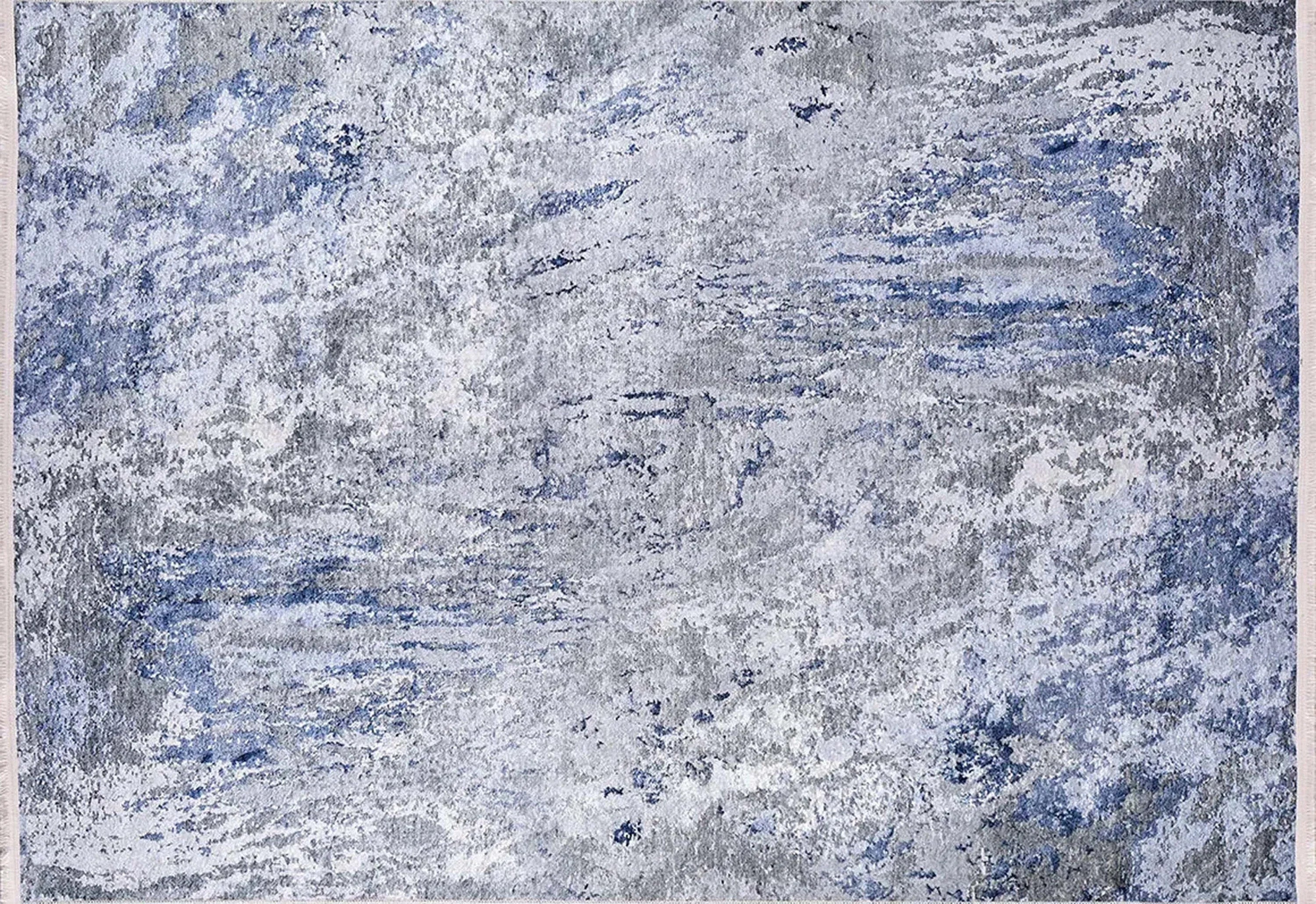 Mavi Gri Modern Halı-Pera Halı