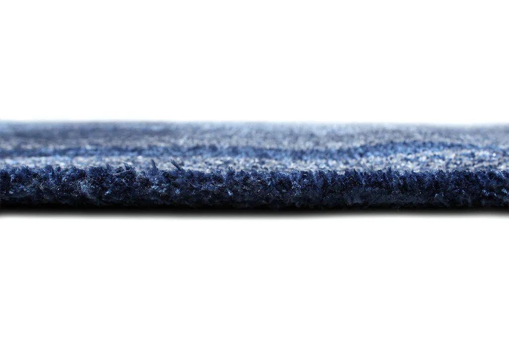 Mavi Modern Yıkanabilir Antibakteriyel Salon Halısı-Pera Halı