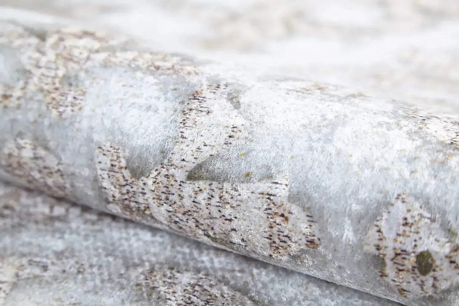 Medalyon Desenli Açık Bej Krem Halı-Pera Halı