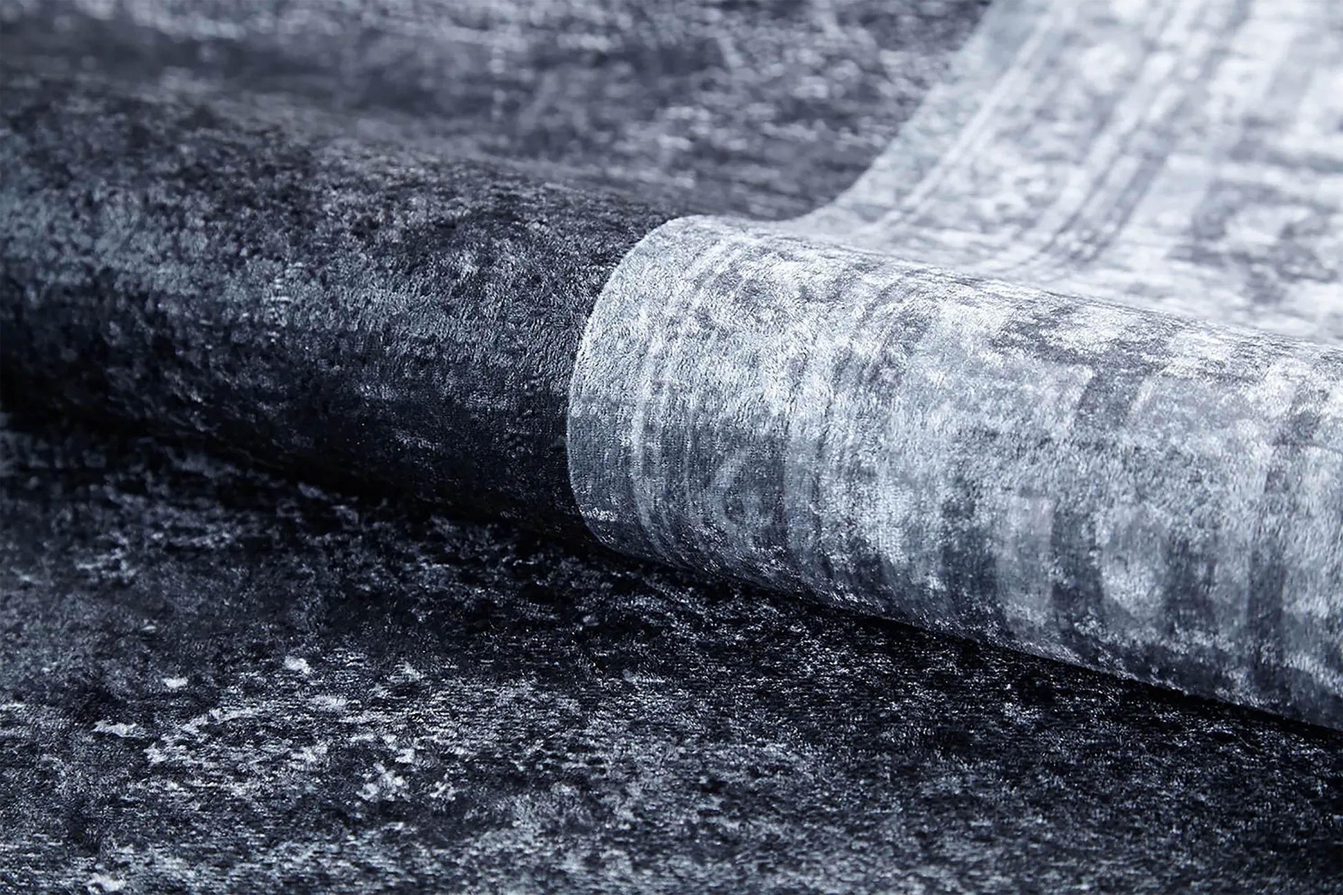 Mermer Gri Kenarlı Halı-Pera Halı