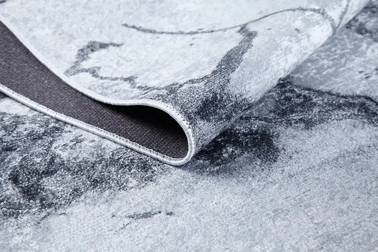 Mermer Gri Modern Halı-Pera Halı