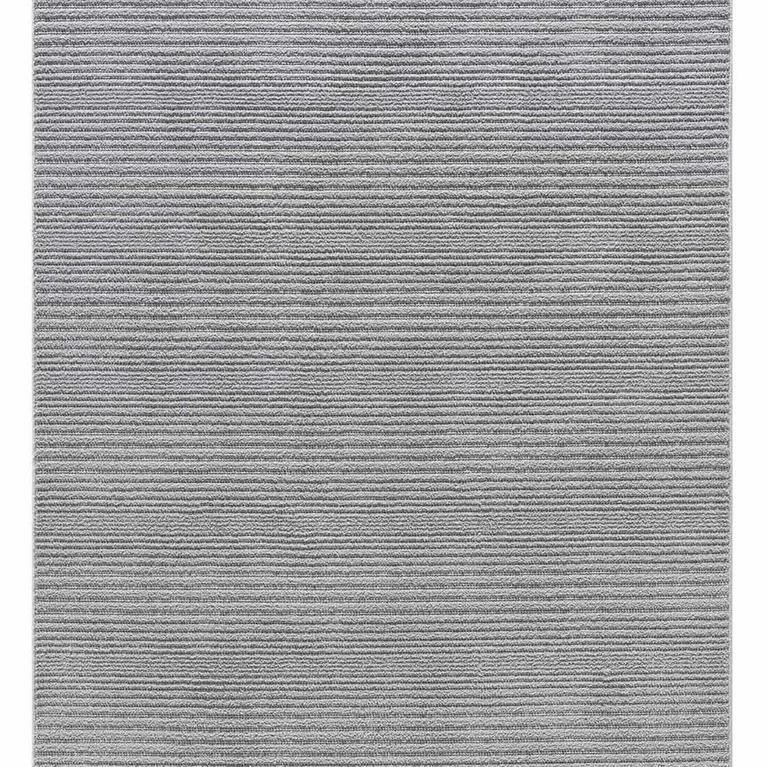 Minimalist Fitil Dokulu Kirli Gri Halısı-Pera Halı