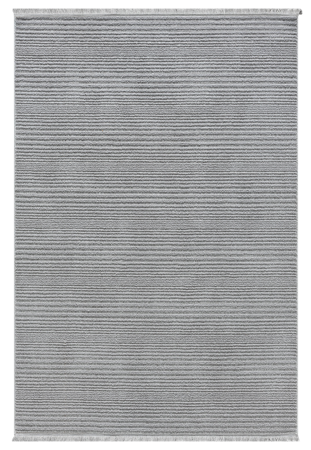 Minimalist Fitil Dokulu Kirli Gri Halısı-Pera Halı