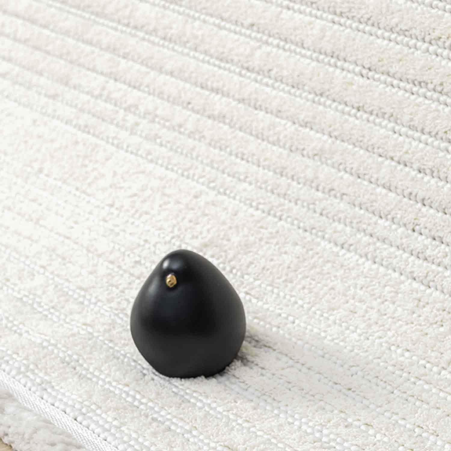 Minimalist Fitil Dokulu Kirli Krem Halısı-Pera Halı