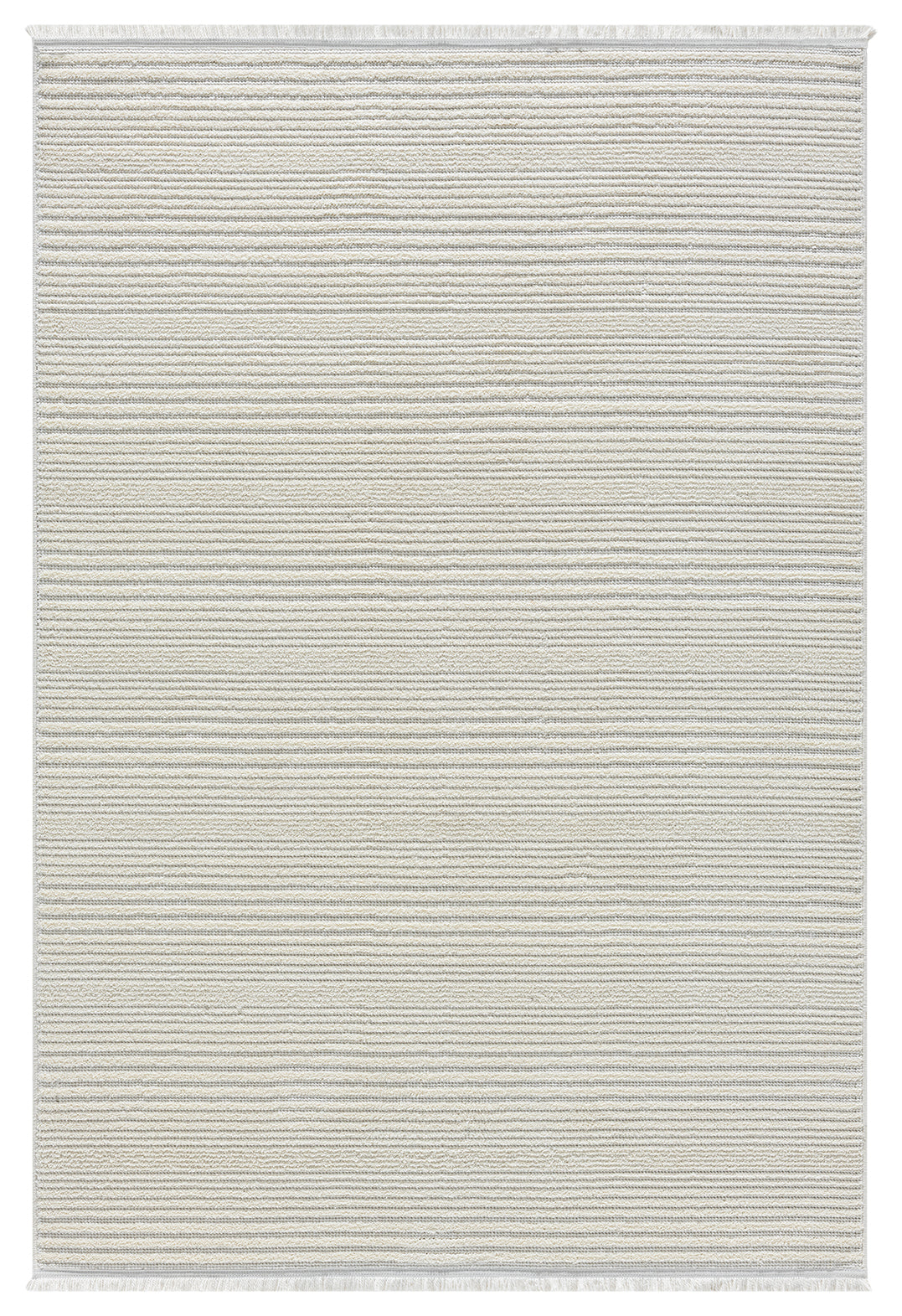 Minimalist Fitil Dokulu Kirli Krem Halısı-Pera Halı