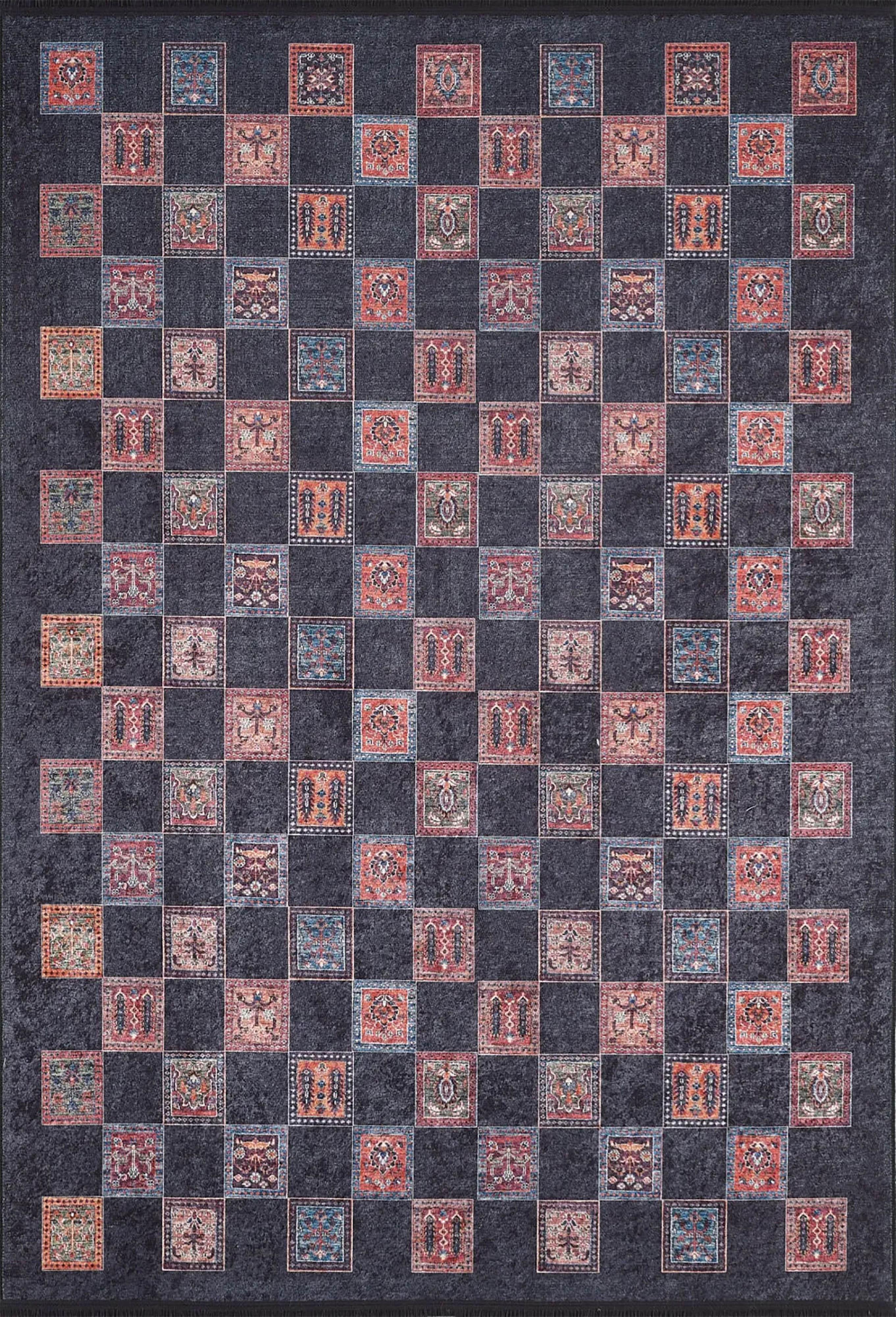 Modern Geometrik Halı-Pera Halı