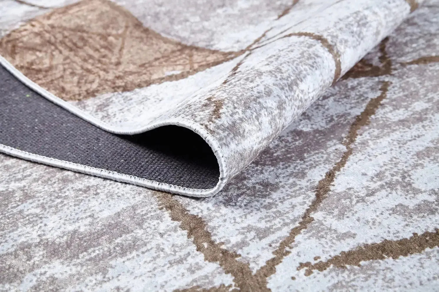 Modern İskandinav Geometrik Yıkanabilir Halı-Pera Halı