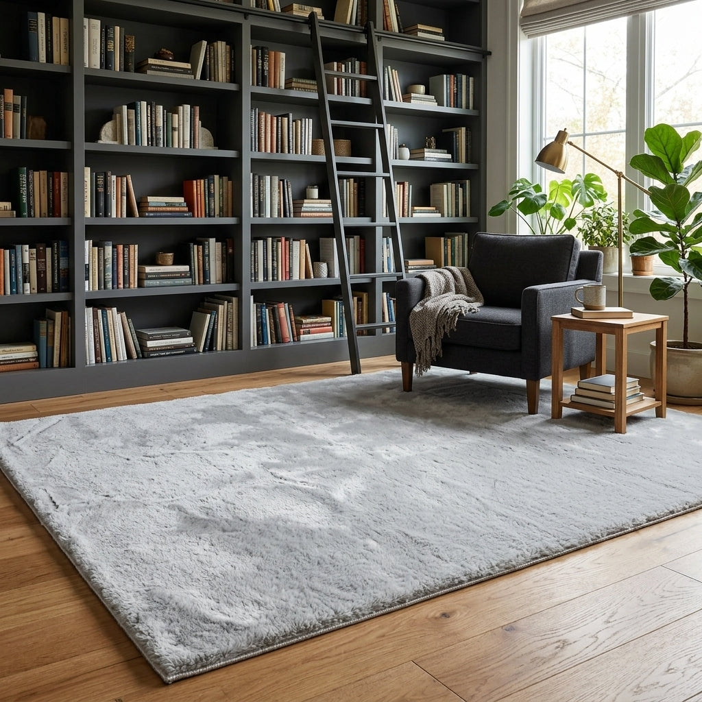 Home Ofis ve Çalışma Masası Tekerlekli Sandalye Dostu Halı