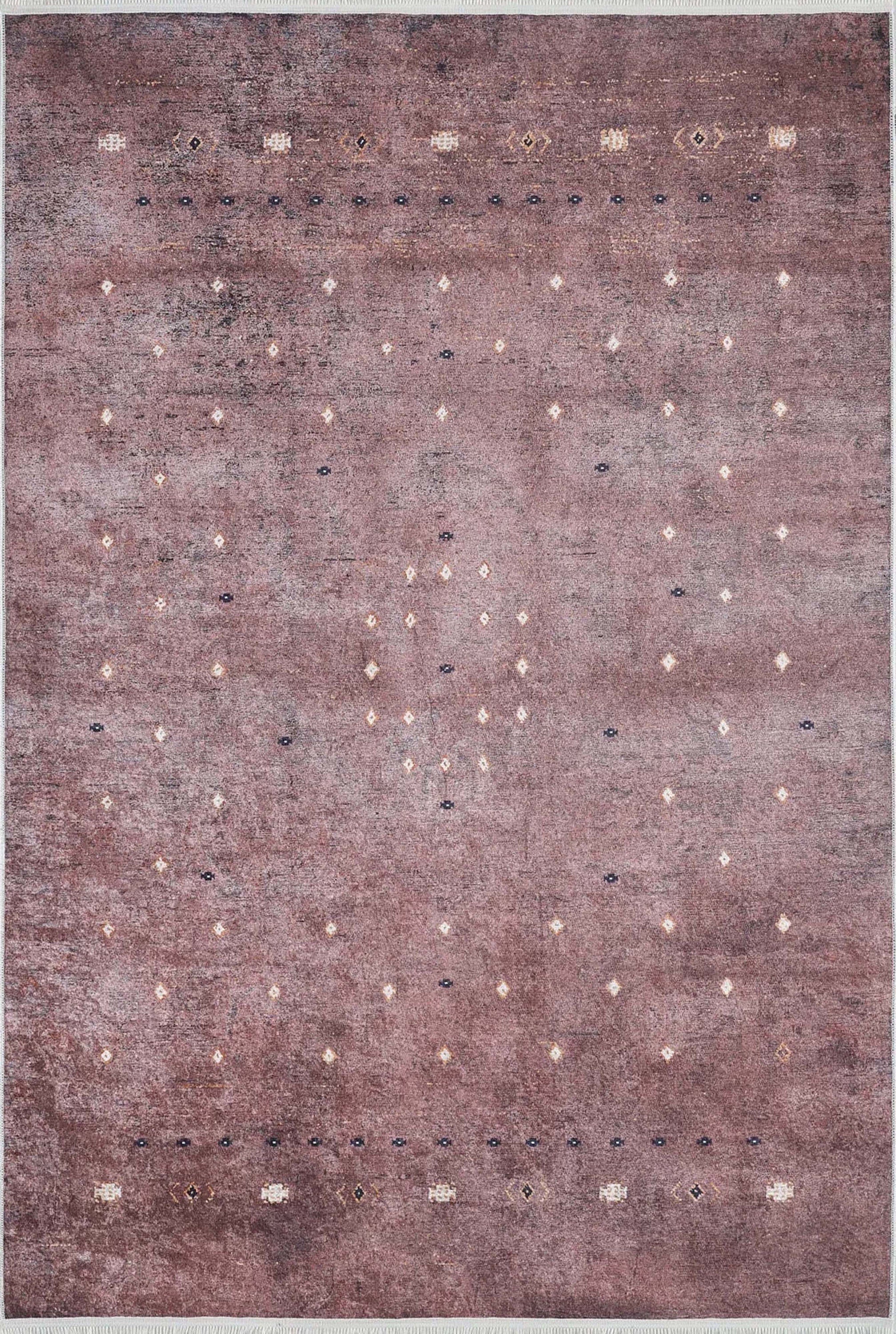 Kırmızı Kahverengi Uşak Desenli Kilim Halı - Pera Halı