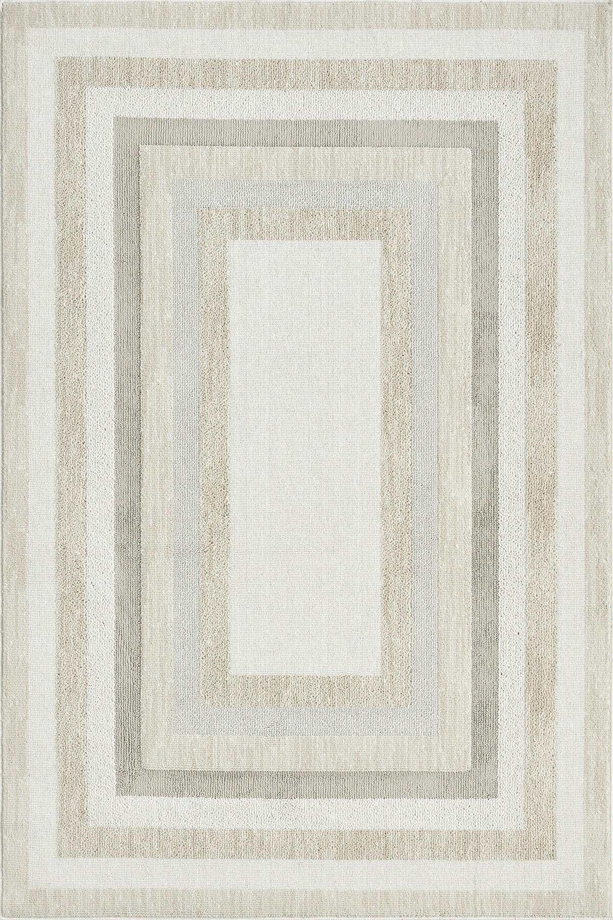 Krem Otantik Etnik Desenli Vintage Halı 1083KP – Pera Halı