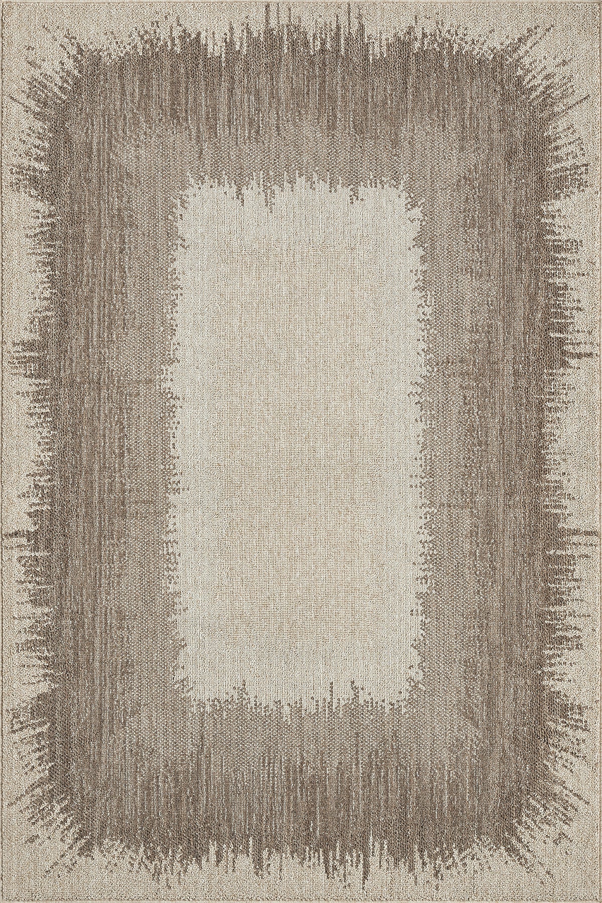 Kahve Otantik Etnik Desenli Vintage Halı 1084KP – Pera Halı