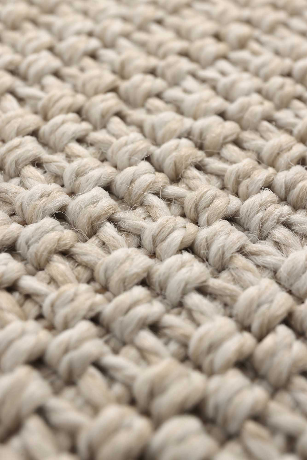 Minimalist Krem Beyaz Sisal Halı