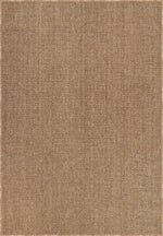 Kahve ve Siyah Balıksırtı Sisal Halı