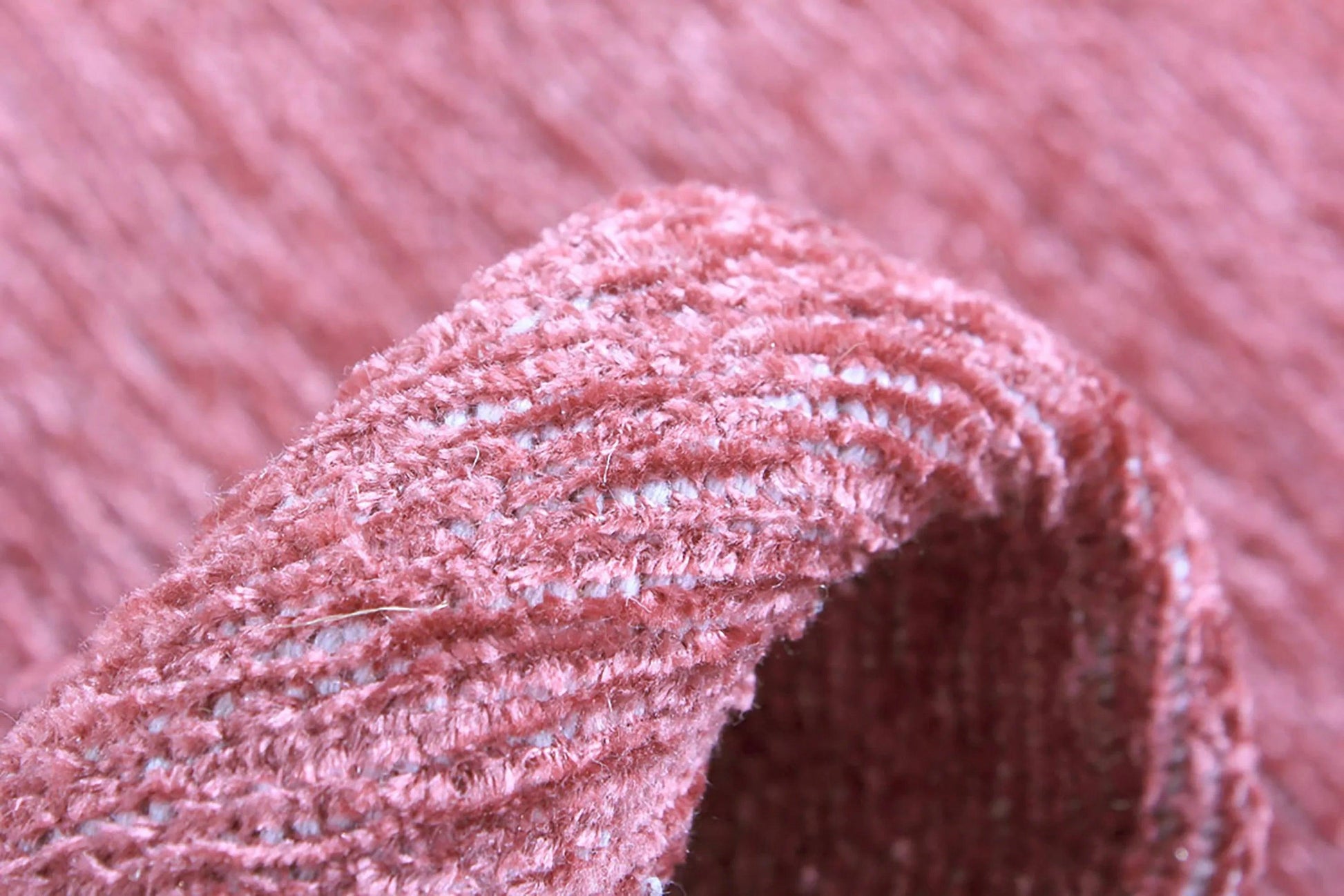 Pembe Düz Modern Yıkanabilir Antibakteriyel Halı-Pera Halı