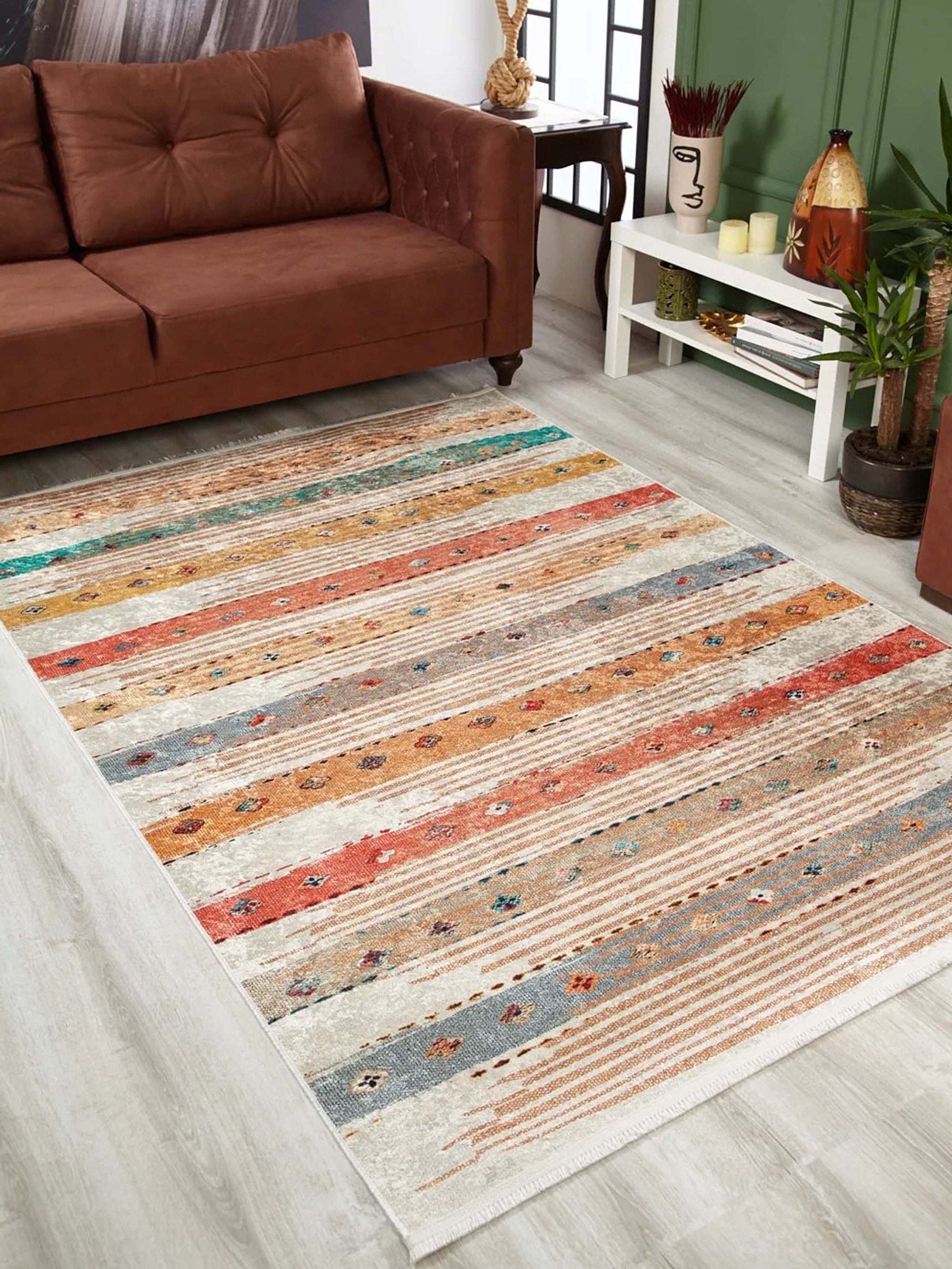 Boho Renkli Çocuk Odası Halısı - Pera Halı
