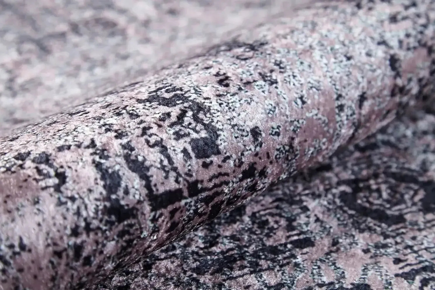 Pudra Pembesi Gri Modern Halı-Pera Halı