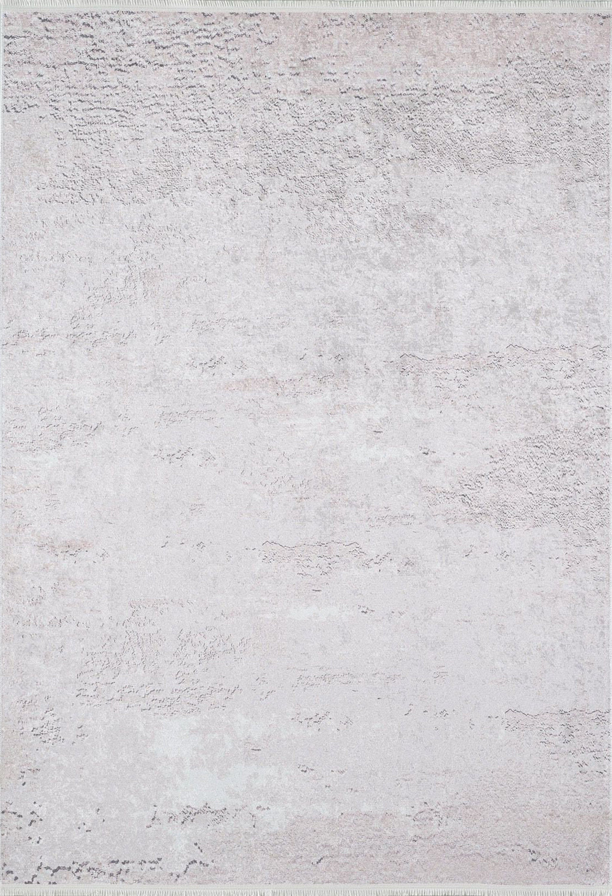 Soft Gri Bej Eskitme Desenli Halı - Pera Halı