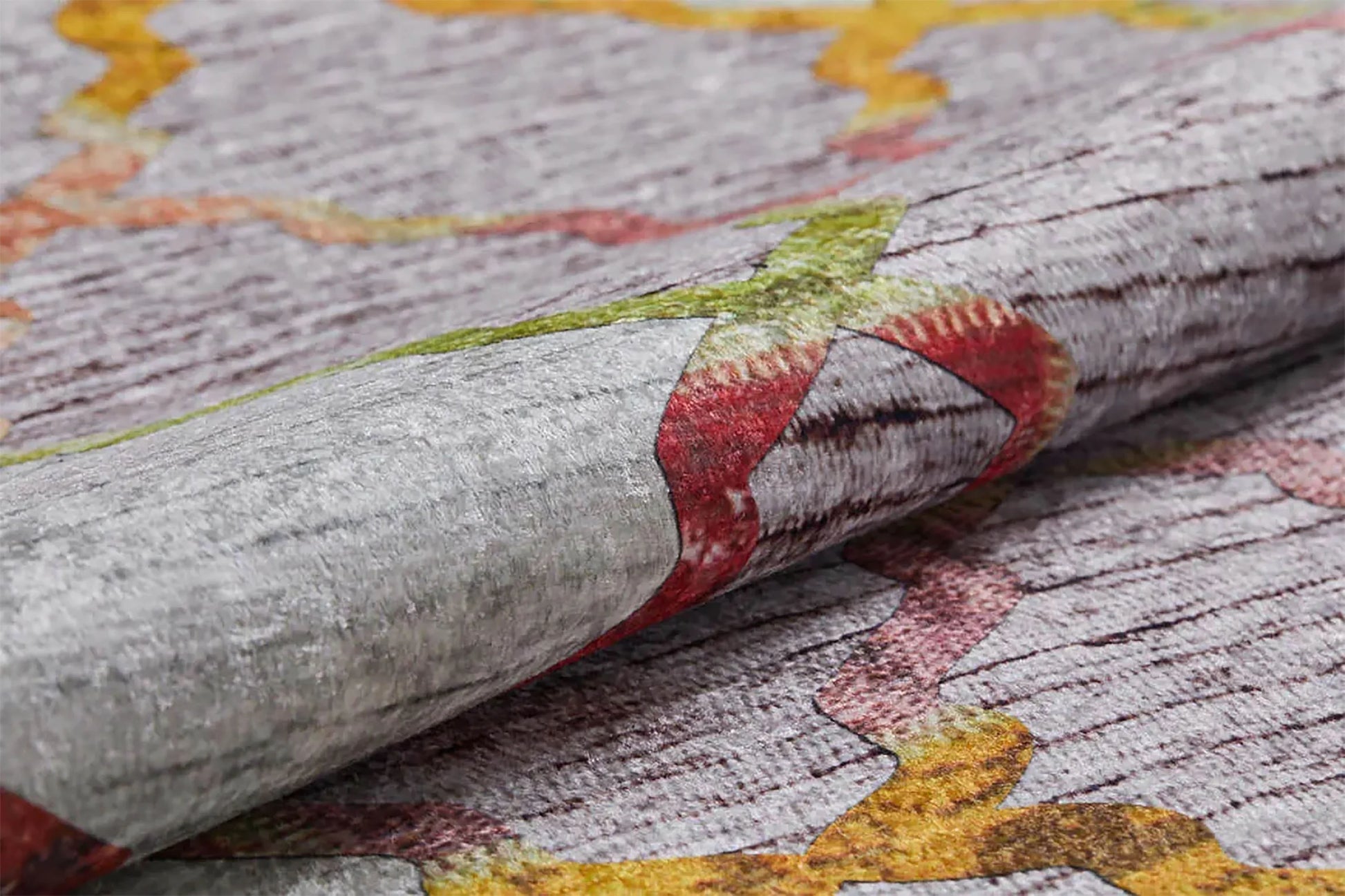 Renkli Geometrik Halı-Pera Halı