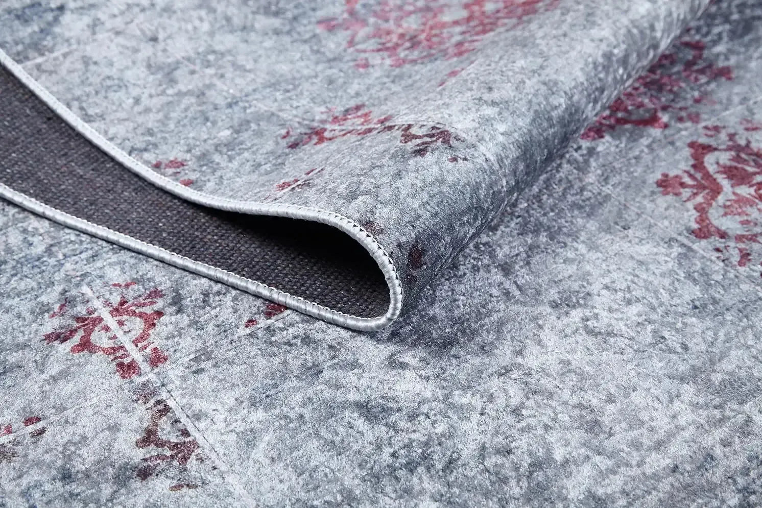 Renkli Madalyon Desenli Halı-Pera Halı