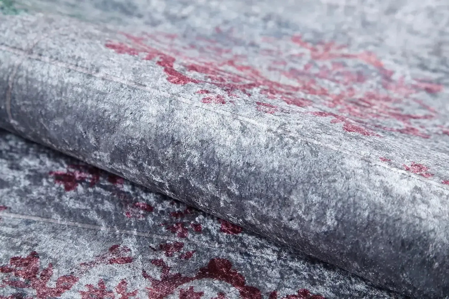 Renkli Madalyon Desenli Halı-Pera Halı