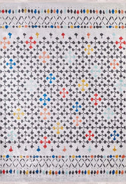 Renkli Modern Bohem Düz Dokuma Halı-Pera Halı