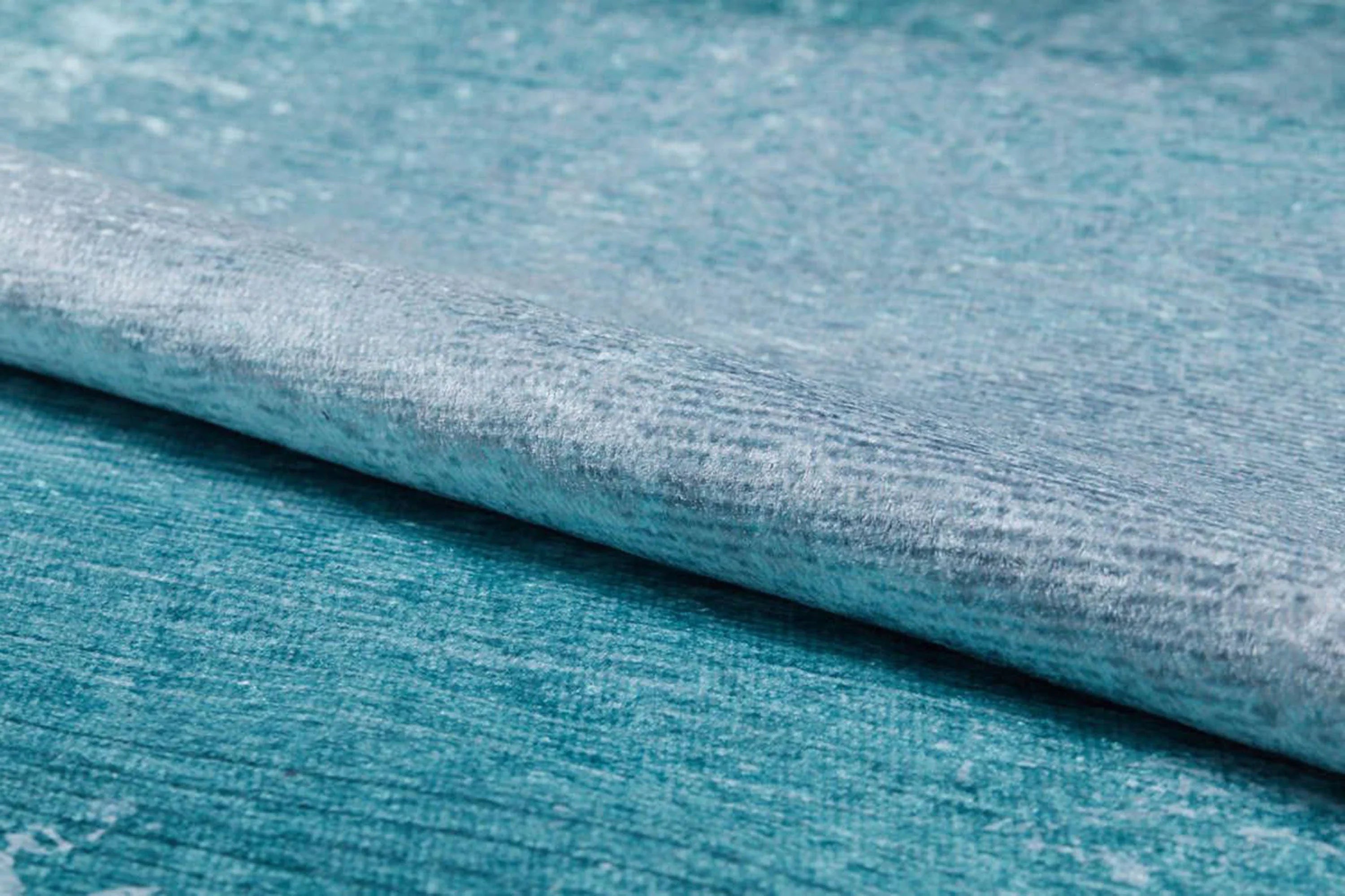 Sahil ve Deniz Motifli Turkuaz Modern Halı-Pera Halı