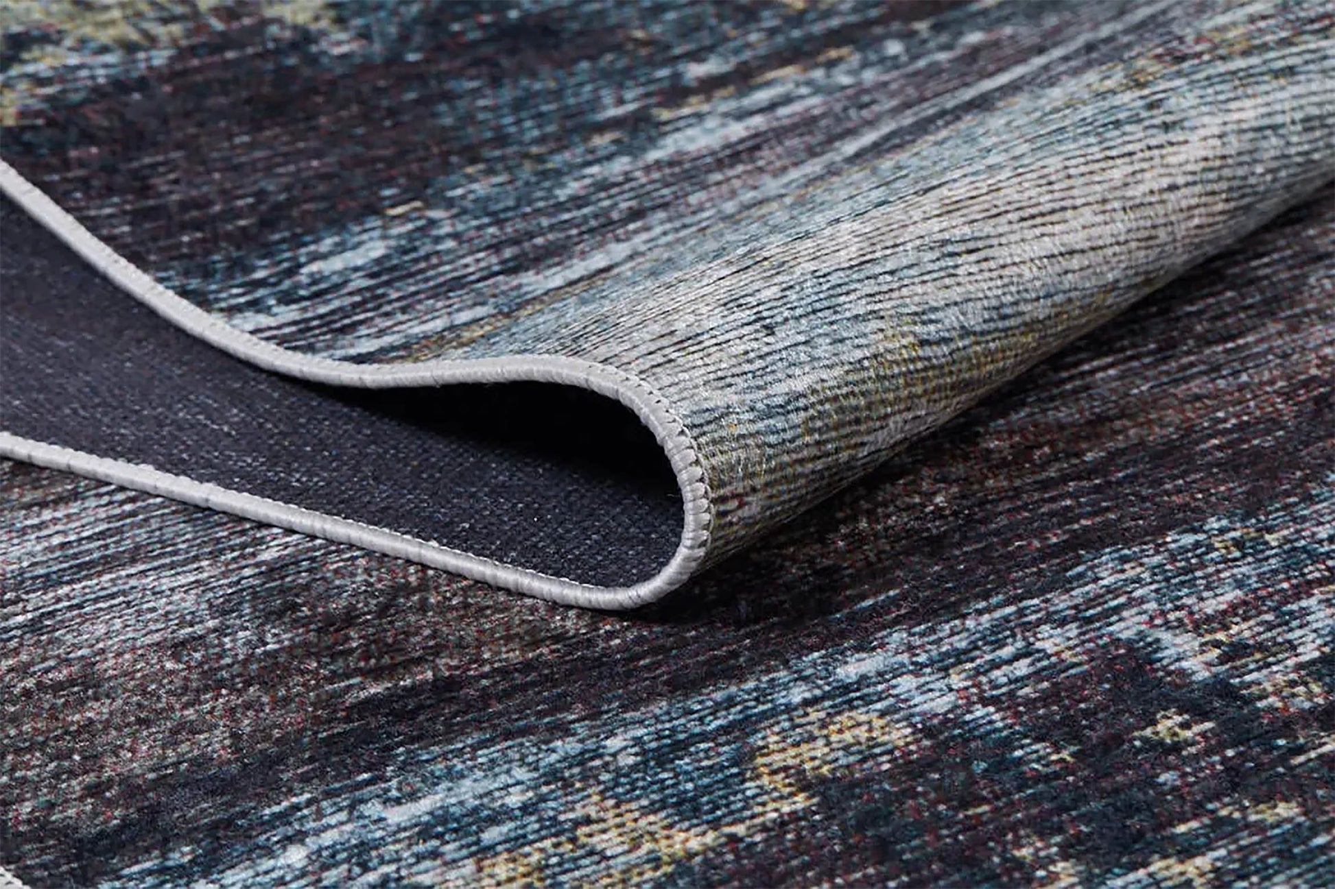 Siyah Kahverengi Modern Halı-Pera Halı